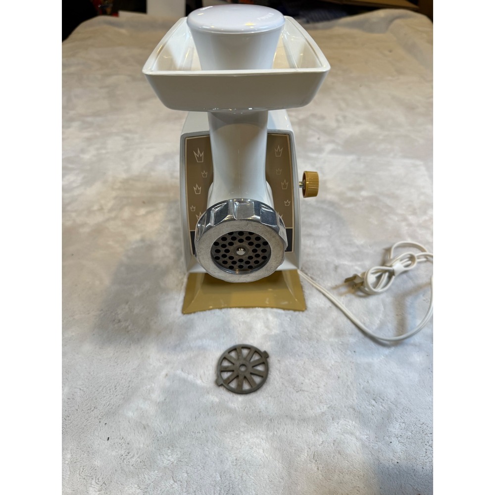 Vintage Oster Imperial Food Grinder Model 946-08F Electric Meat Grinder
